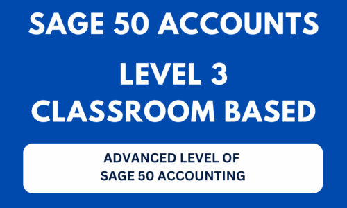 Sage 50 Accounts Training Level 3