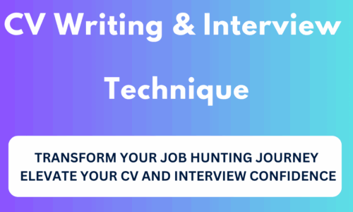CV Writing & Interview Technique