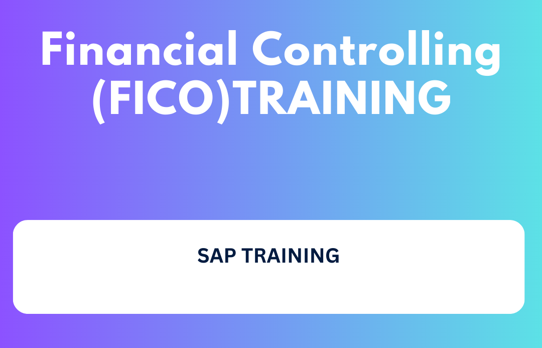 Sap Training – Financial Controlling (FICO)