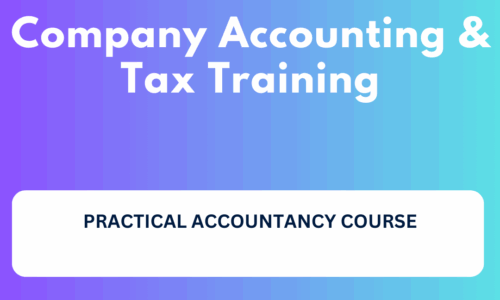 Company Accounting & Tax Training